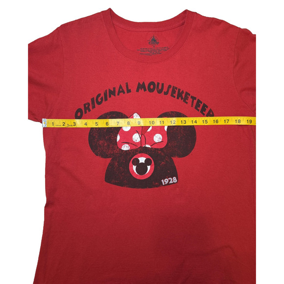 Disney Shirt Womens Extra Large Mouseketeer Minnie Mouse Graphic 1928 Tee XL - Picture 4 of 6